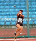 Jessica Mayho (Birchfield) senior womens hammer winner, Sport City, Manchester. Photo: David T. Hewitson/Sports for All Pics